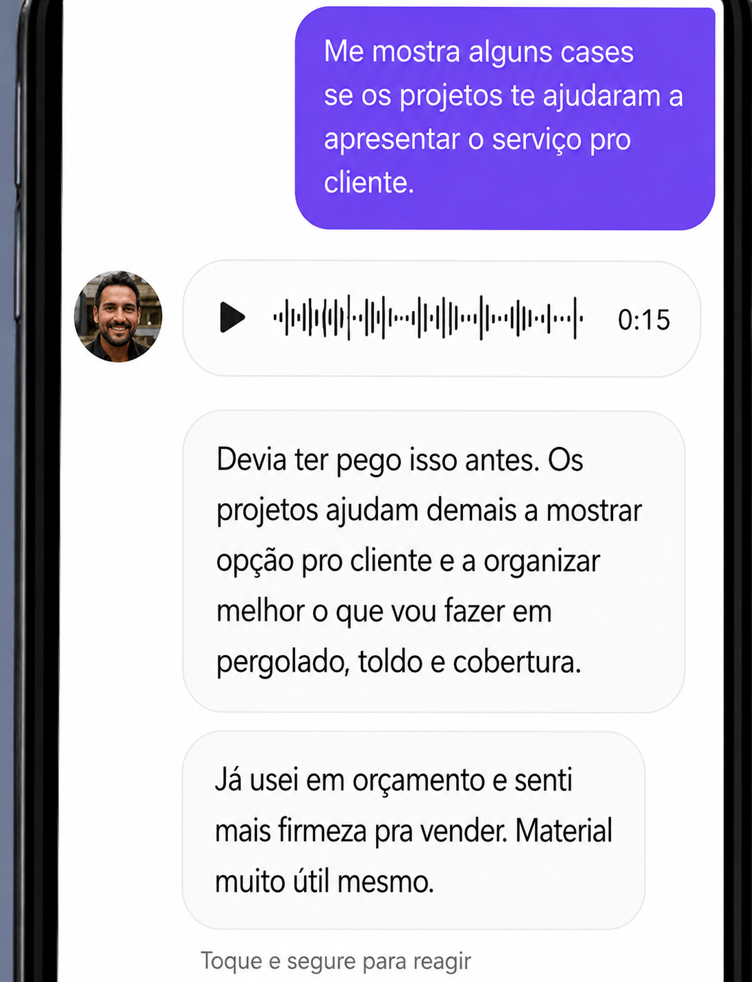 Depoimento de cliente 3